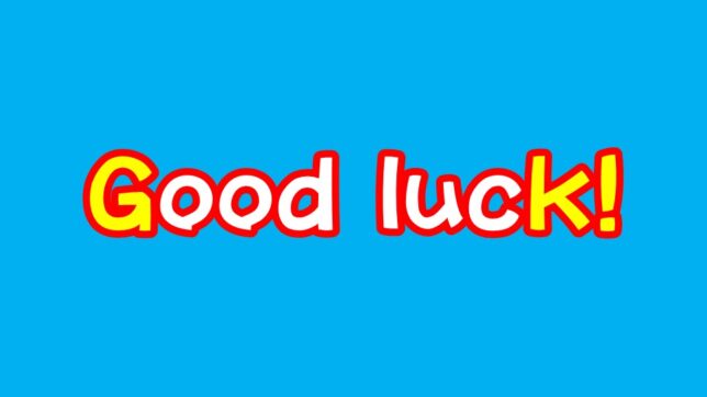 27_good luck